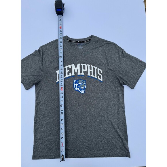 Champion Men’s Memphis Tigers T-Shirt Size Large Gray Short Sleeve Graphic Tee - Picture 4 of 8